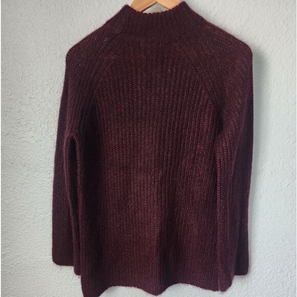 COS Mock sweater oversized mohair wool blend minimalist new without tags - Picture 7 of 10